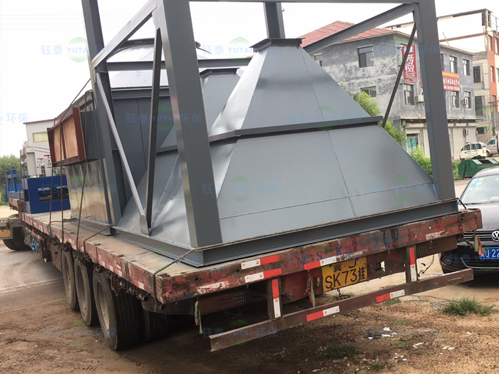 沈陽本溪縣生物質鍋爐多管旋風除塵器發貨 沈陽本溪縣生物質鍋爐多管旋風除塵器發貨