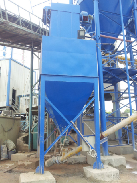 攪拌站倉頂除塵器改造為集中地面除塵器 勢在必行 攪拌站倉頂除塵器改造為集中地面除塵器 勢在必行